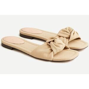 J Crew Knotted Sandal in Chino Size 10